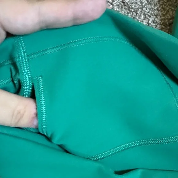 lululemon athletica Leggings - Wunder Train High Rise Tight 25” - Kelly Green - Picture 3 of 5